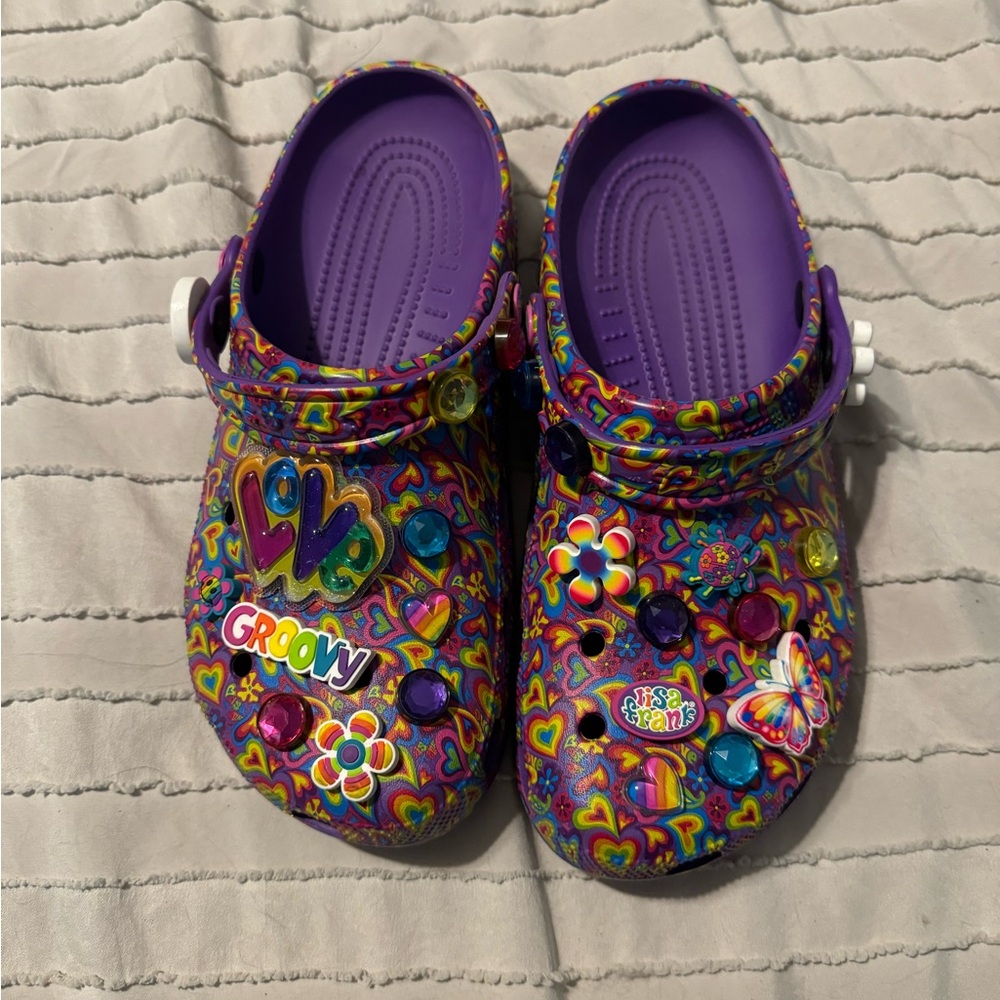 Limited Edition Lisa Frank Crocs